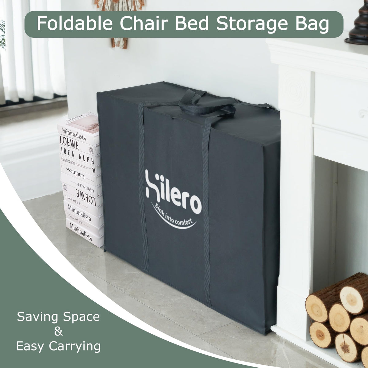 Folding Convertible Sofa Bed with Bag P947026