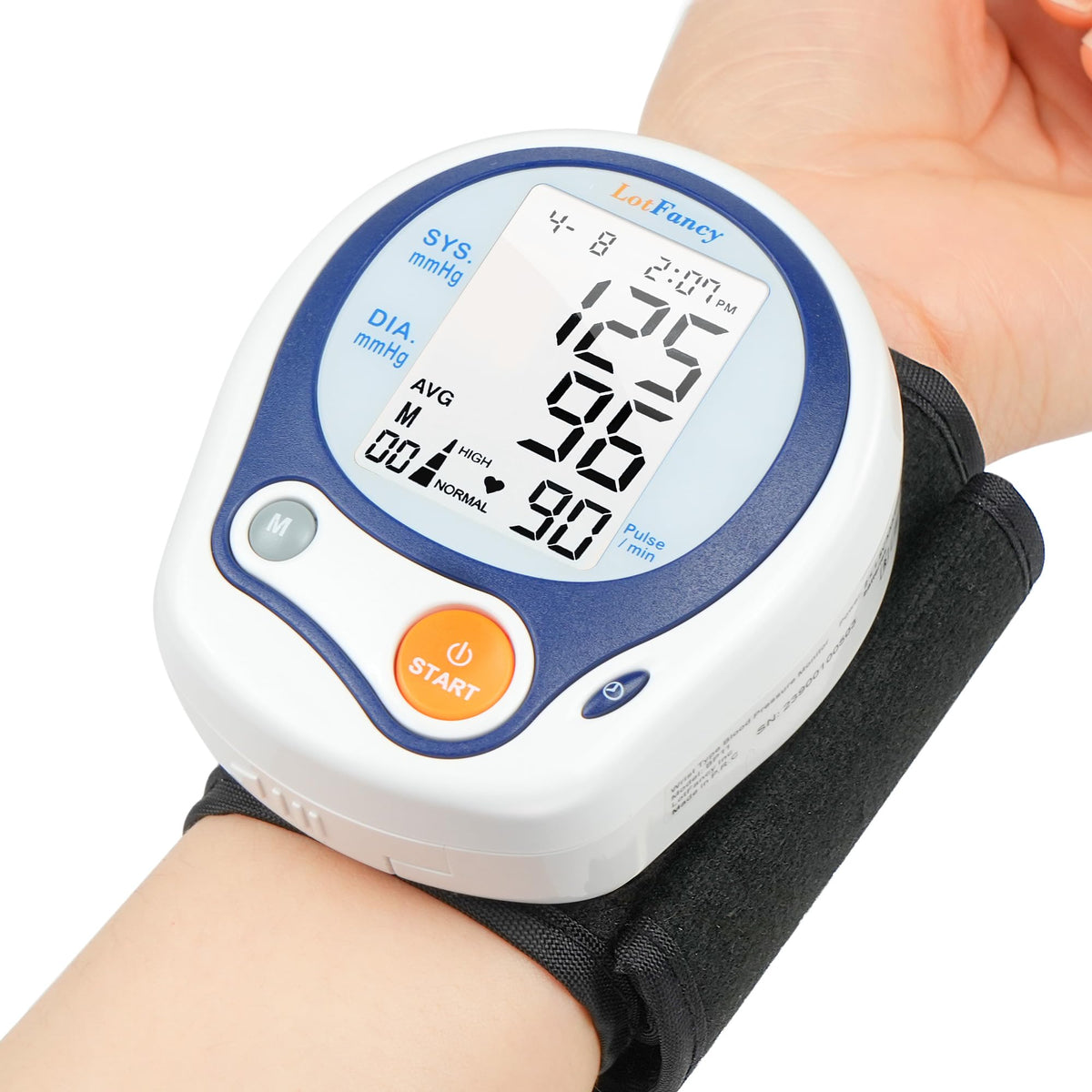 Kids Wrist Blood Pressure Monitor with Carrying Case G568