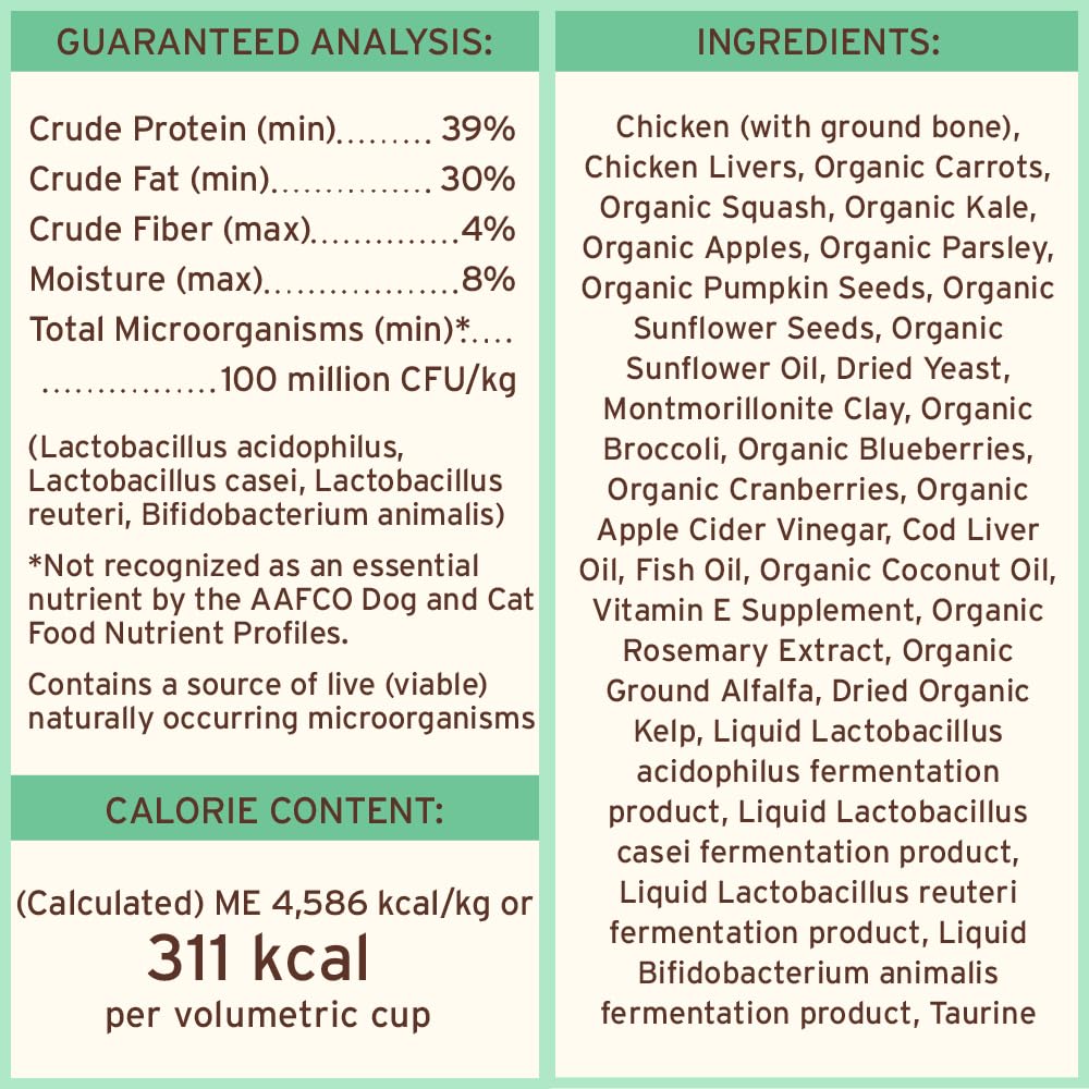 Freeze Dried Chicken Dog Food 16 oz L7415
