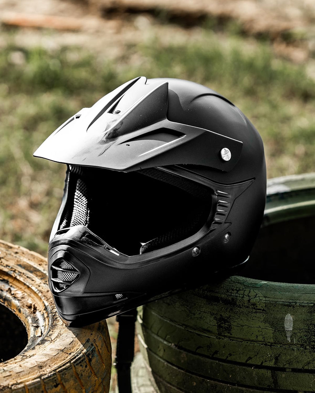 Kids Full-Face Dirt Bike Helmet W594143