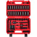 96-Piece 3/8" Drive Impact Socket Wrench and Bit Set, SAE & Metric, Cr-V Standard & Deep Sockets R807287