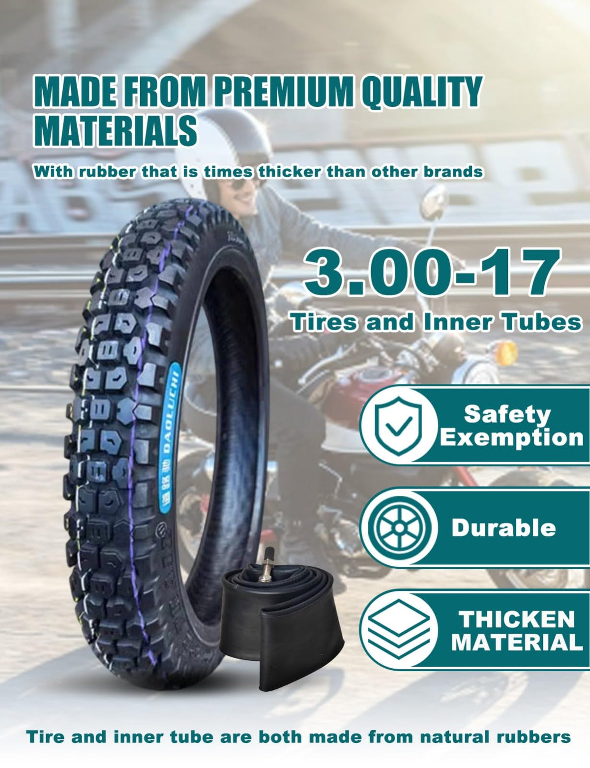 3.00-17 Scooter Tire P855