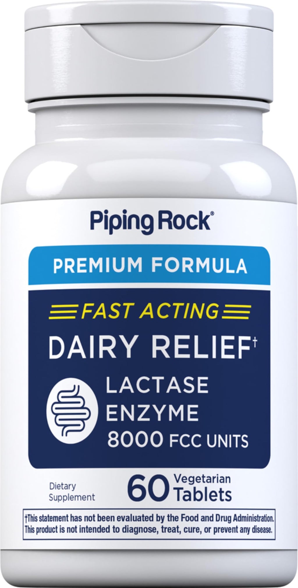 Lactase Enzyme 8000 FCC 60 Tablets H303744