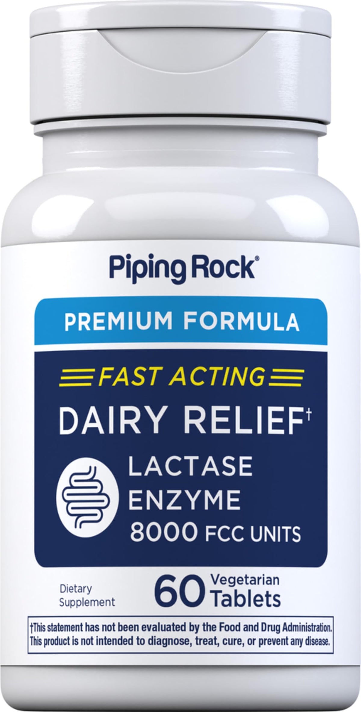 Lactase Enzyme 8000 FCC 60 Tablets H303744