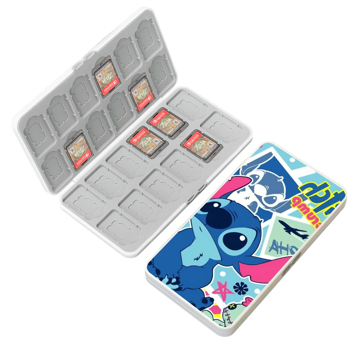 Switch Game Card Case Holds 24 Game Cards & 24 MicroSD Z8791