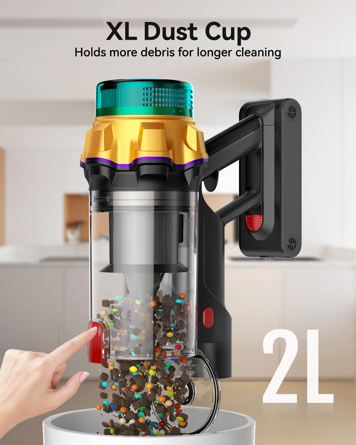 Cordless Stick Vacuum Cleaner 650W 60KPA A64622