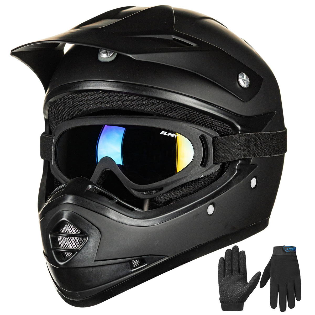 Kids Full-Face Dirt Bike Helmet W594143