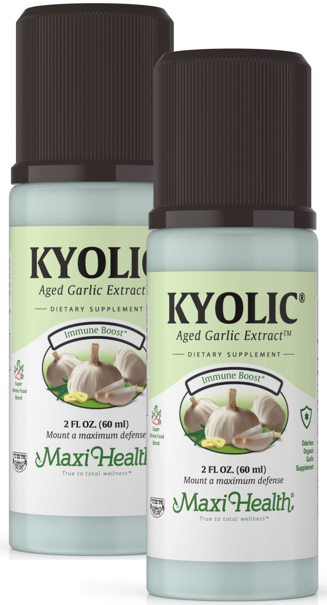 Odorless Aged Garlic Extract Liquid 2 Pack N424