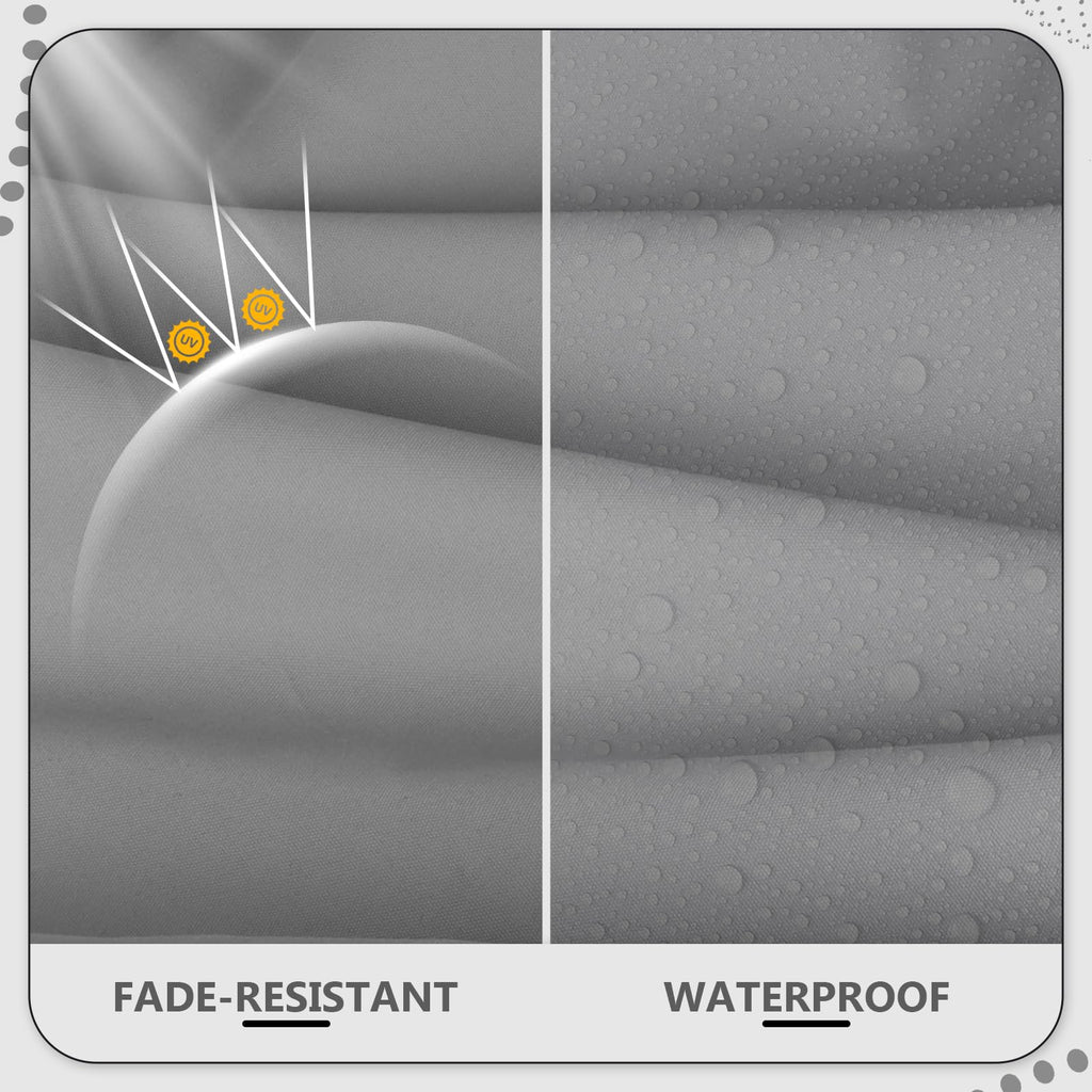 14 Piece Outdoor Waterproof Cushion Covers with Zipper O2281