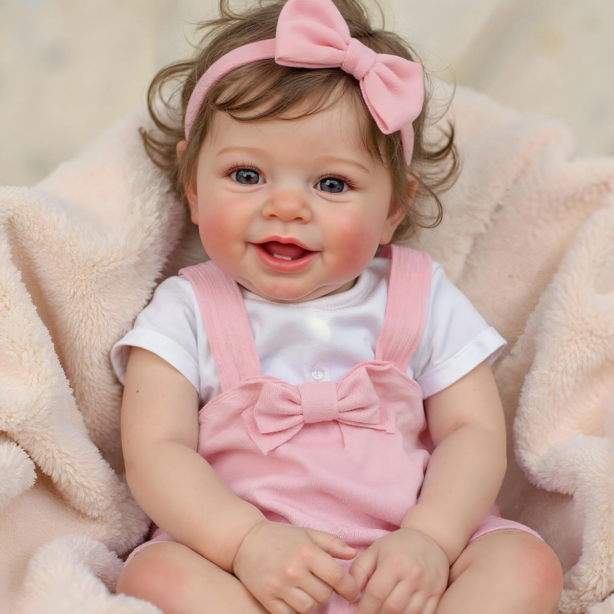 20 Inch Reborn Baby Dolls Girl with Rooted Hair R525990