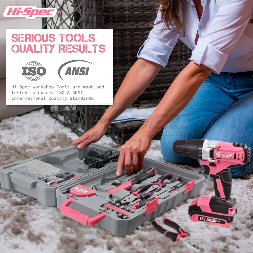18V Cordless Drill Tool Set Z6907
