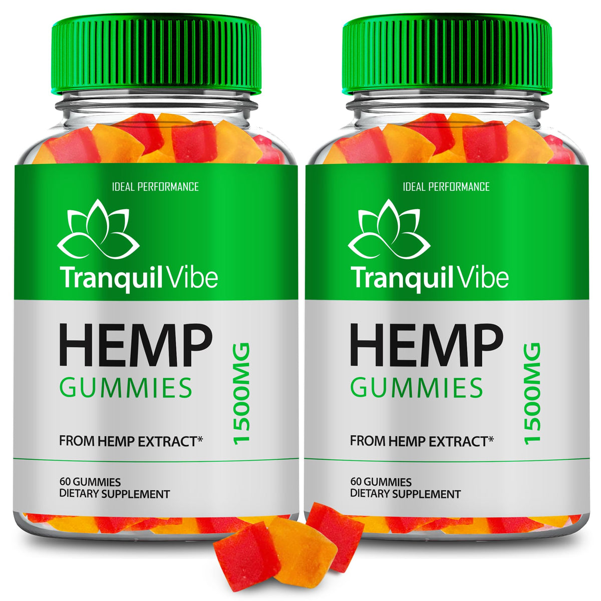 Hemp Gummies Maximum Strength All Natural 2 Pack M217352