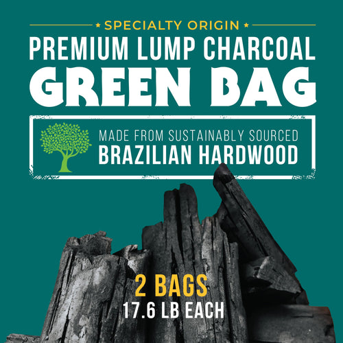 17.6 Pound Bag 2-Pack Hardwood Lump Charcoal M271
