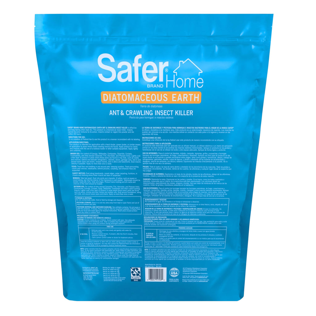 4 lb Diatomaceous Earth Crawling Insect Killer Y58673