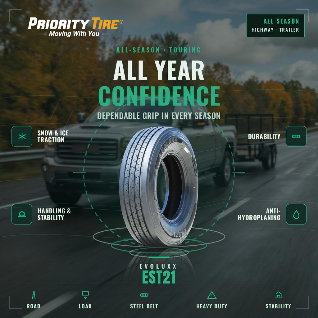 All Season 14 Ply All Steel Tire O532207