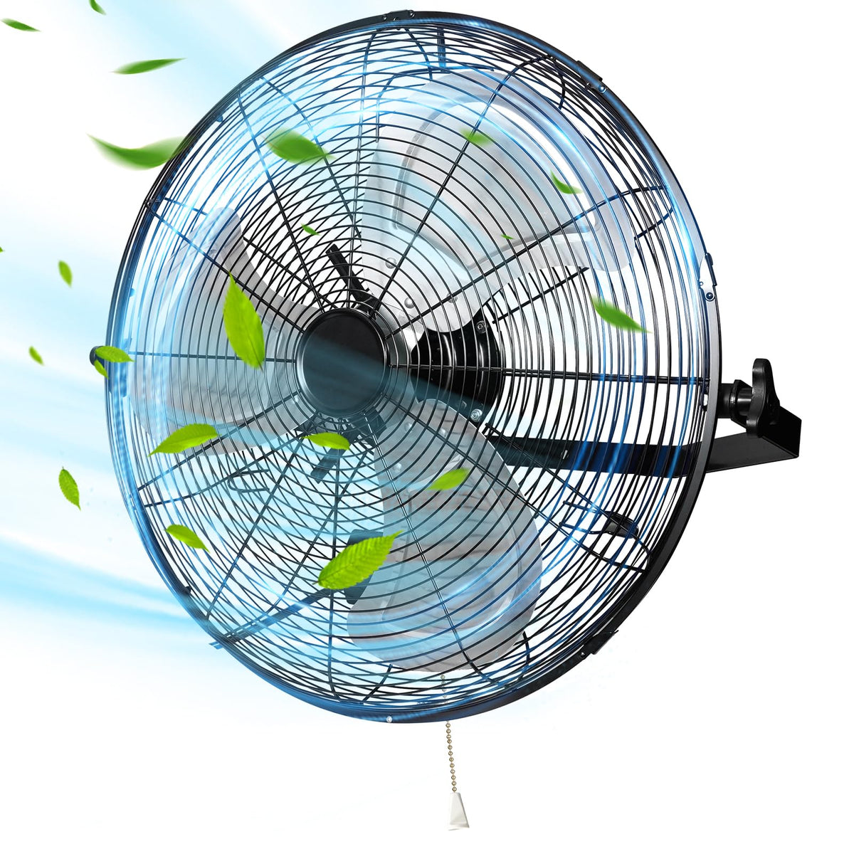 20 Inch High Velocity Metal Wall Mount Fan W21314