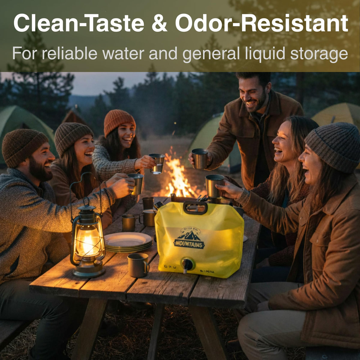 2 Gallon Collapsible Water Container with Spout M39146