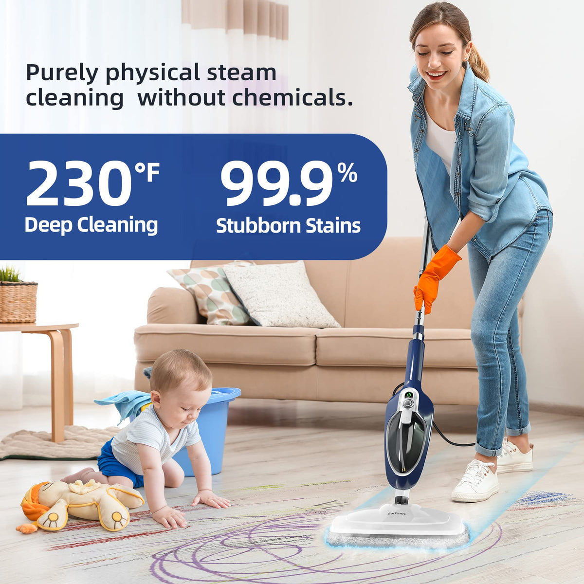 10-in-1 Steam Mop F5419