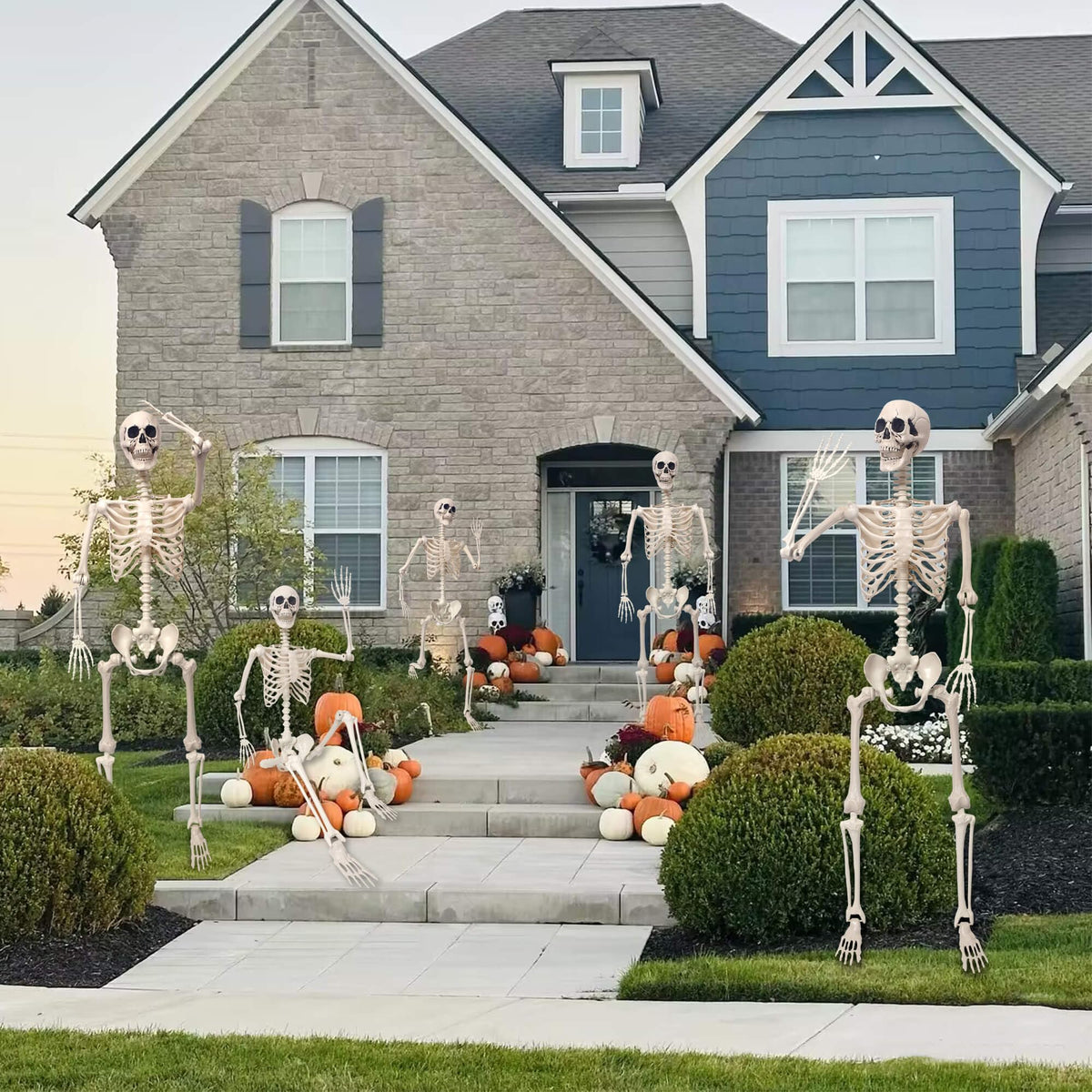 5.4Ft Movable Joints Plastic Skeleton T836322