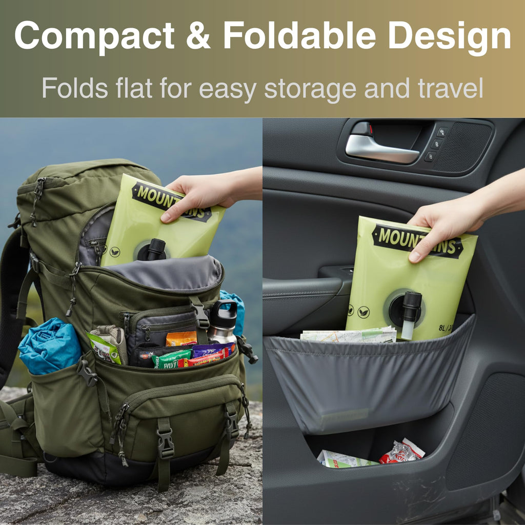 2 Gallon Collapsible Water Container with Spout M39146