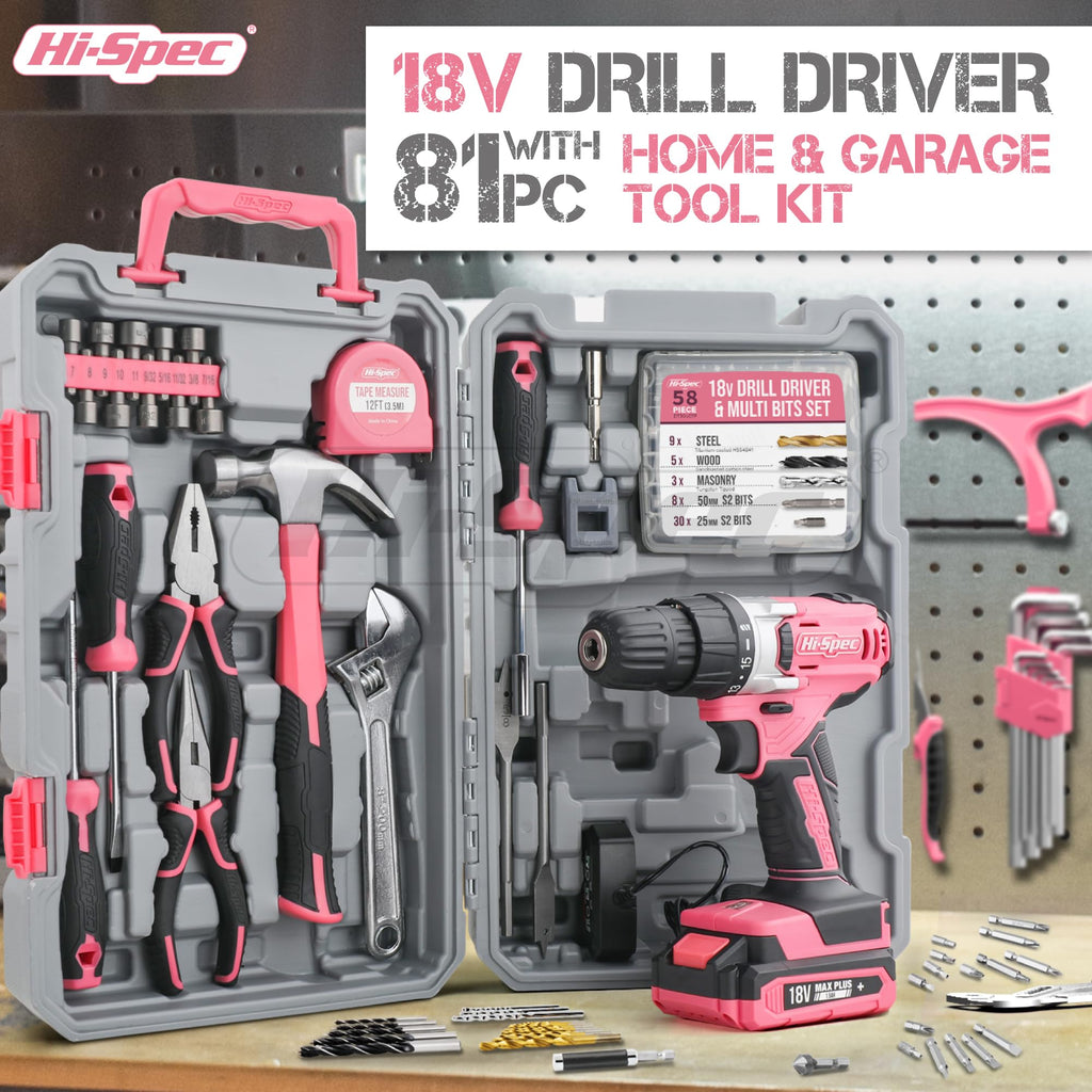 18V Cordless Drill Tool Set Z6907