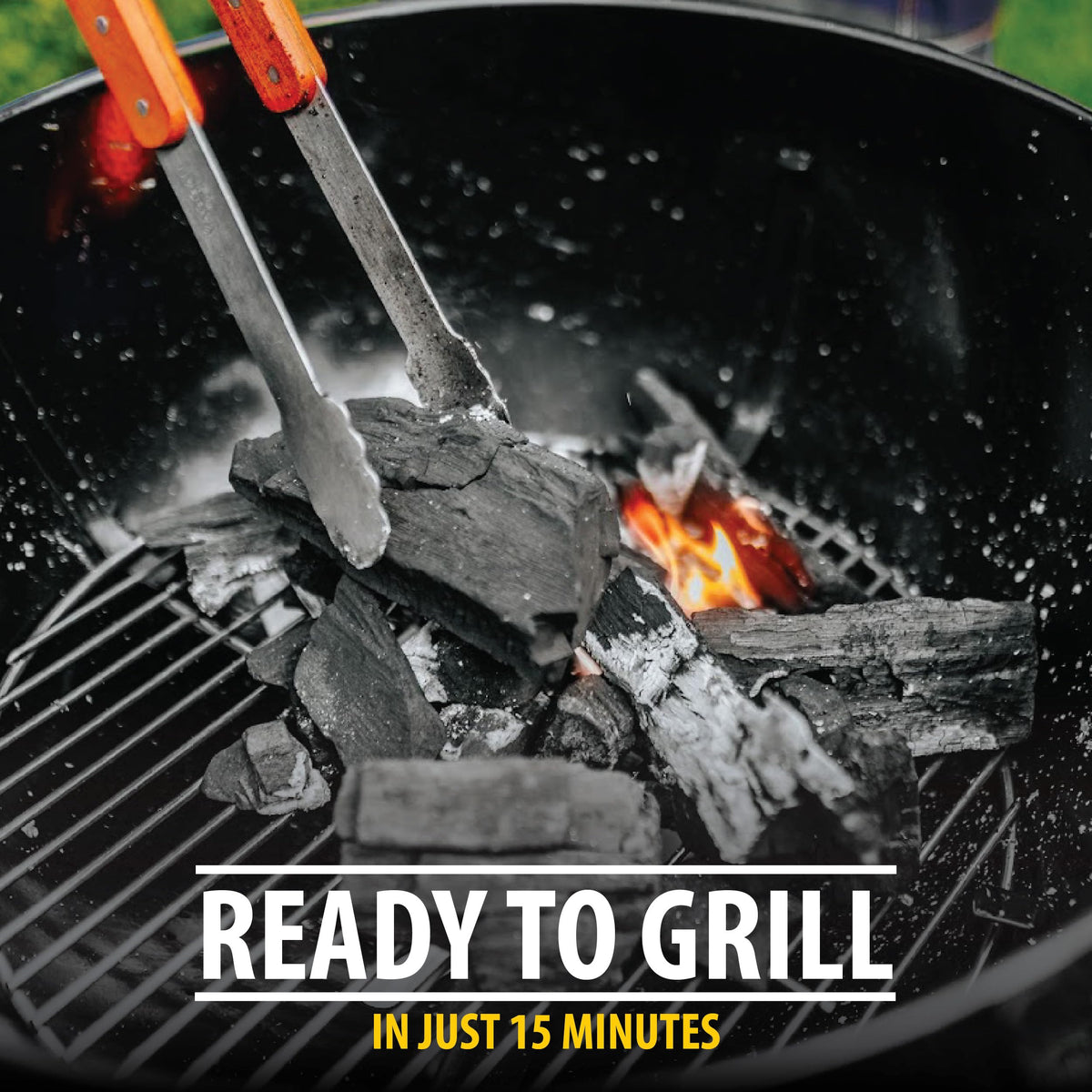 17.6 Pound Bag 2-Pack Hardwood Lump Charcoal M271