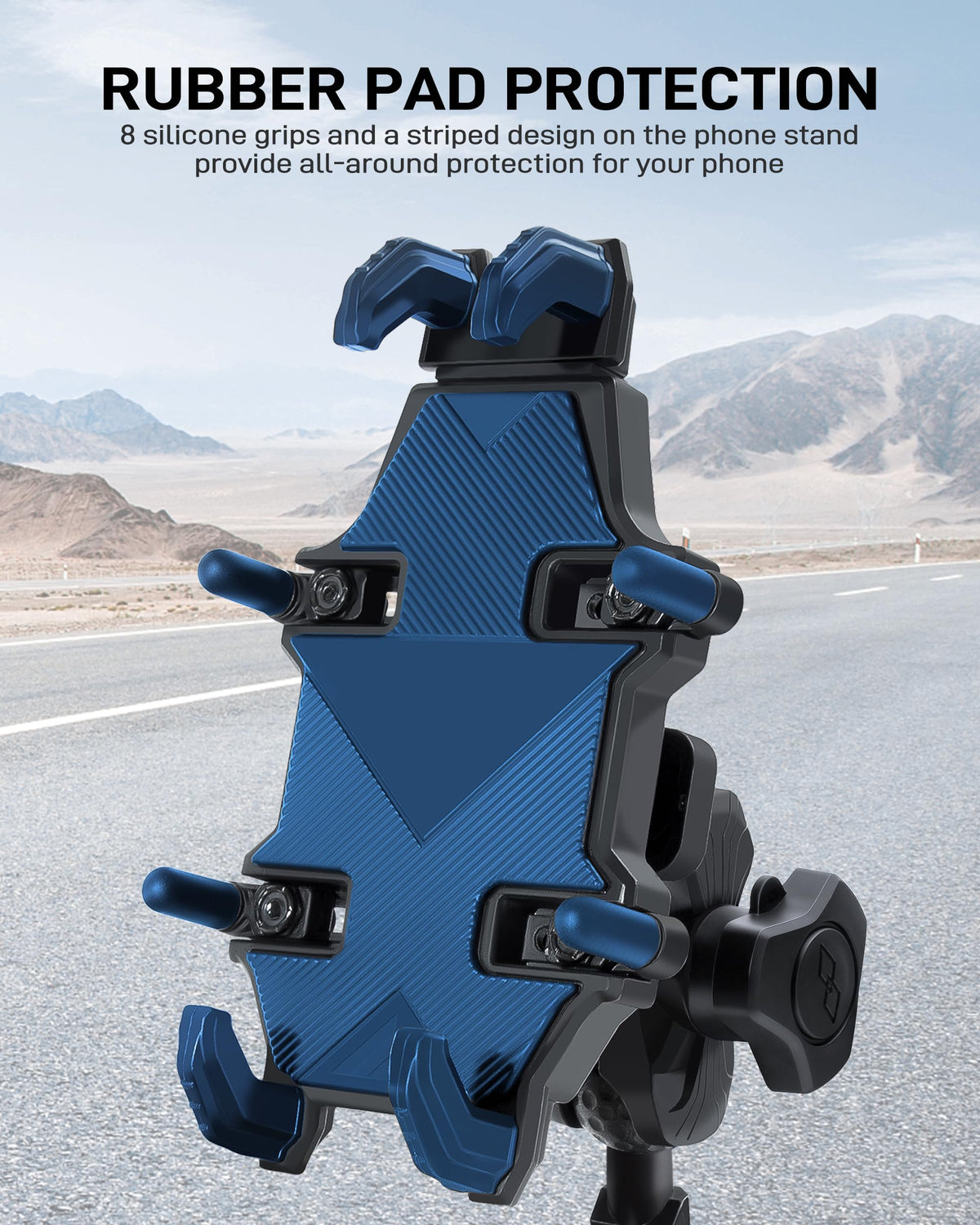 Anti-Theft UTV Phone Mount with Vibration Dampener B63248