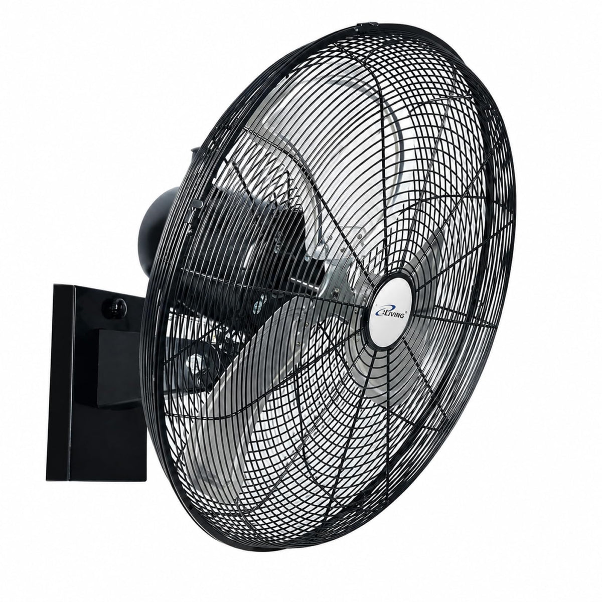 20" Outdoor Oscillating High Velocity Wall Fan, Black G8432
