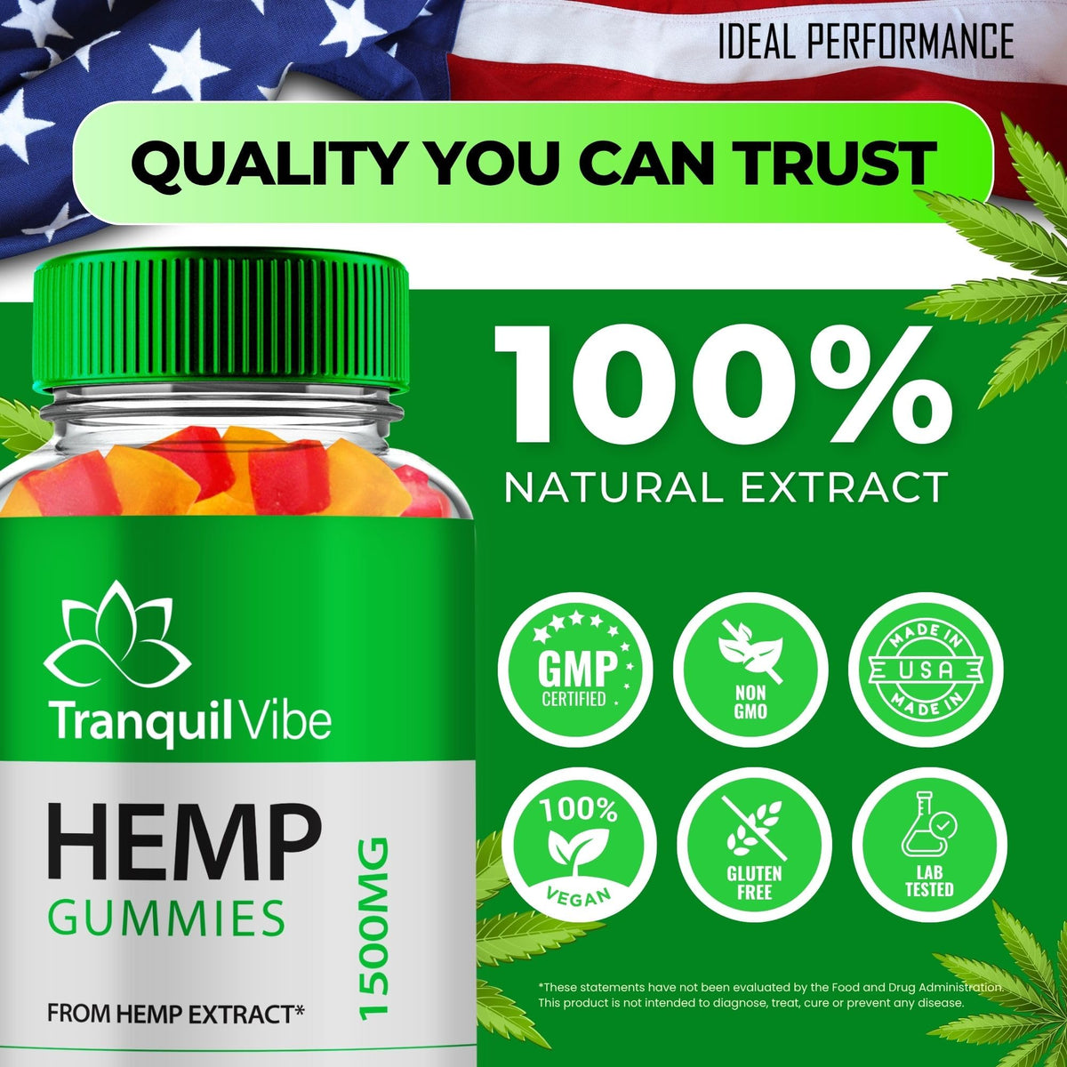Hemp Gummies Maximum Strength All Natural 2 Pack M217352