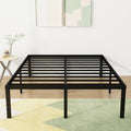 18 Inch High Queen Size Bed Frame with Storage H40697