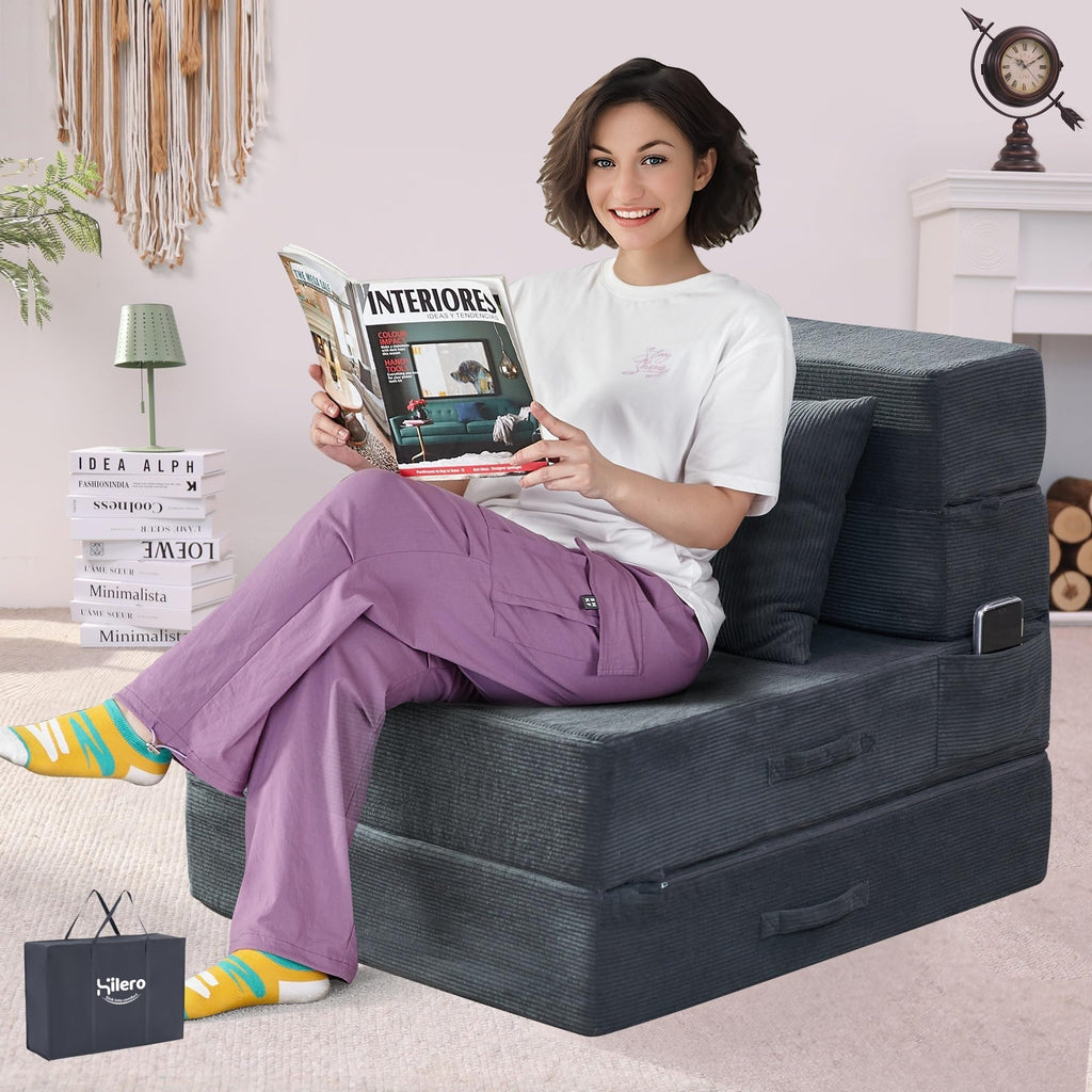 Folding Convertible Sofa Bed with Bag P947026