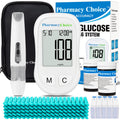 Blood Glucose Monitor Kit, 100 Strips, Meter, Lancing Device F696
