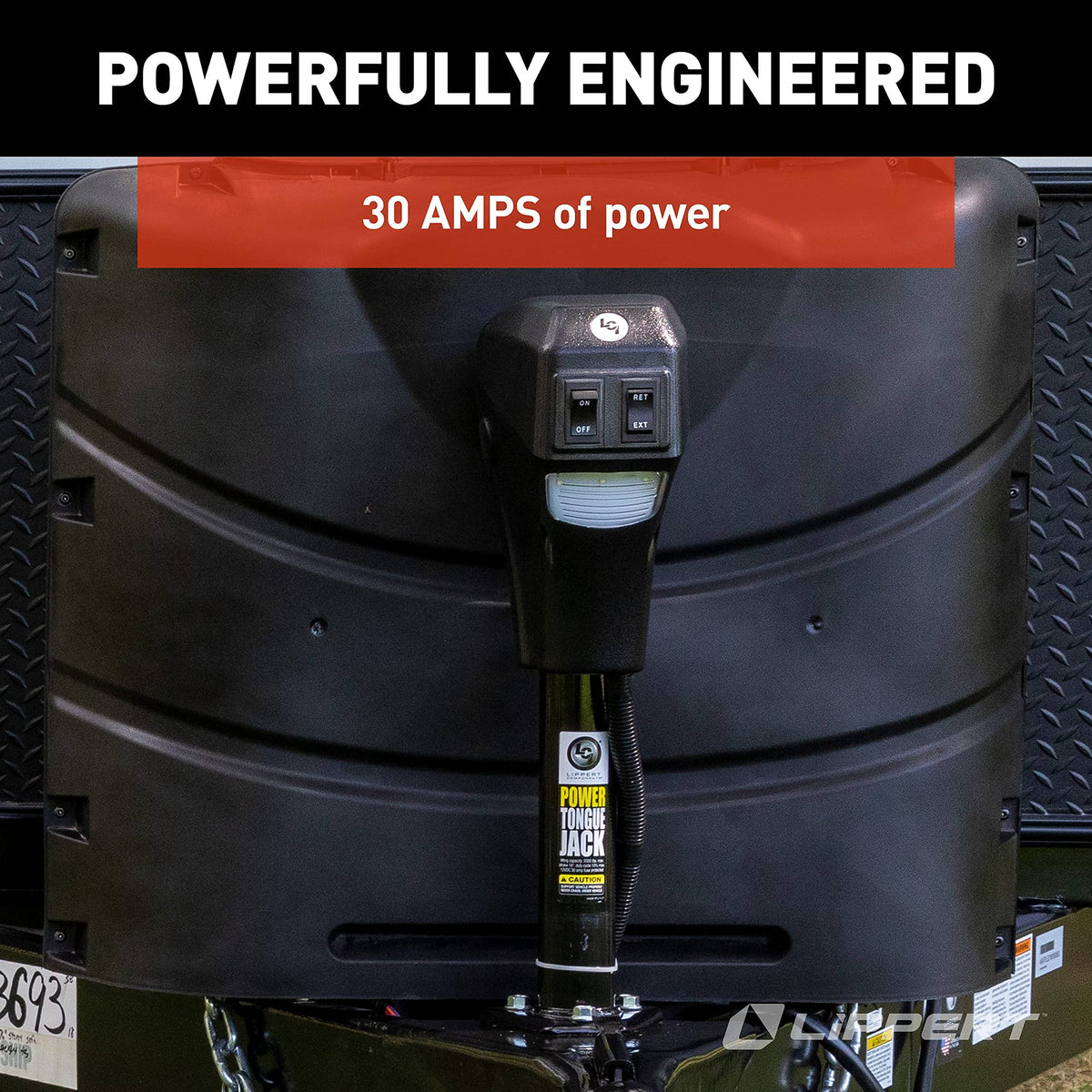 3,500 lb Electric Trailer Tongue Jack P640