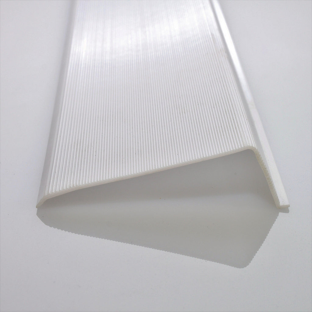 White Ribbed Acrylic Diffuser (L-Shaped, 24") H666791
