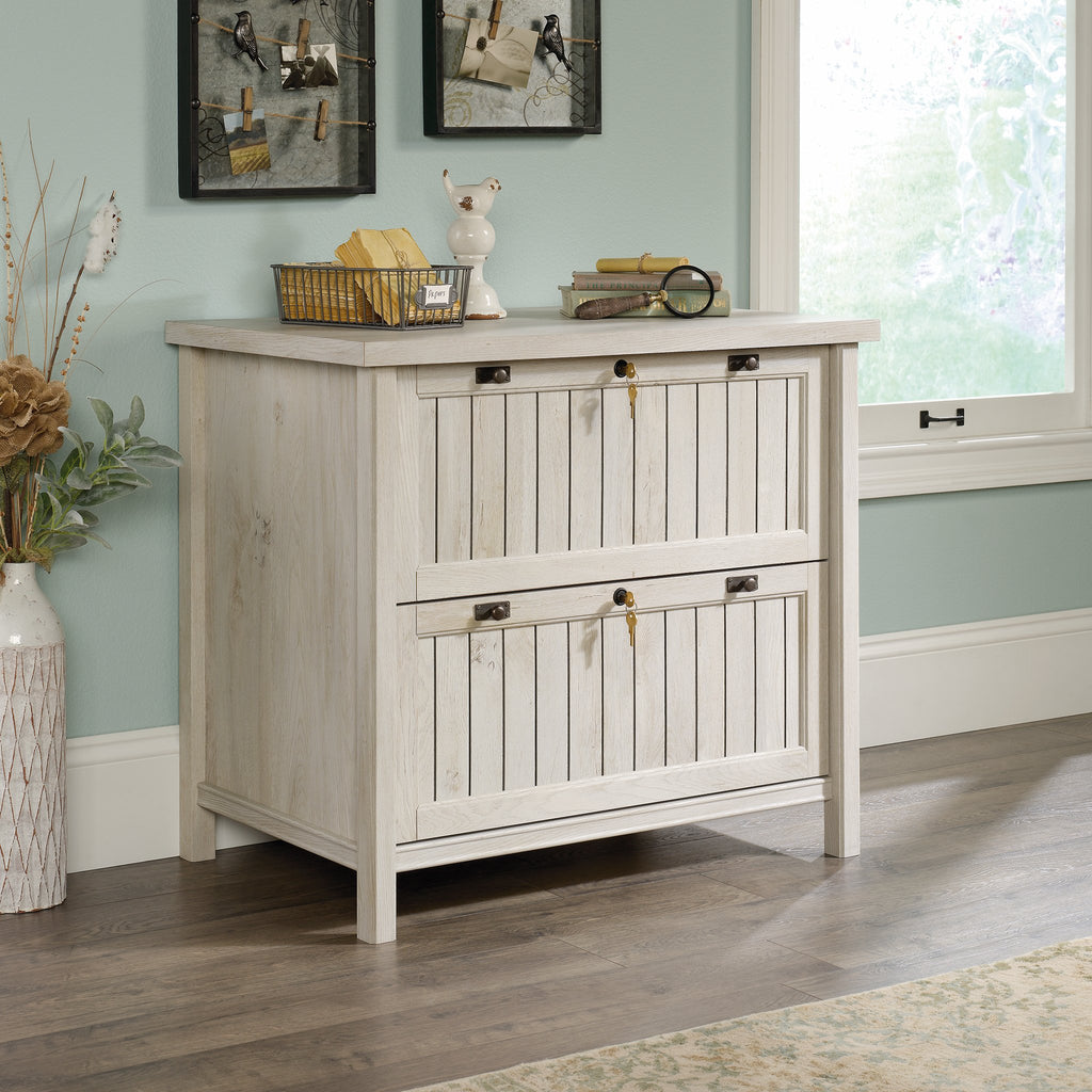 2 Drawer Lateral File Cabinet with Lock E576