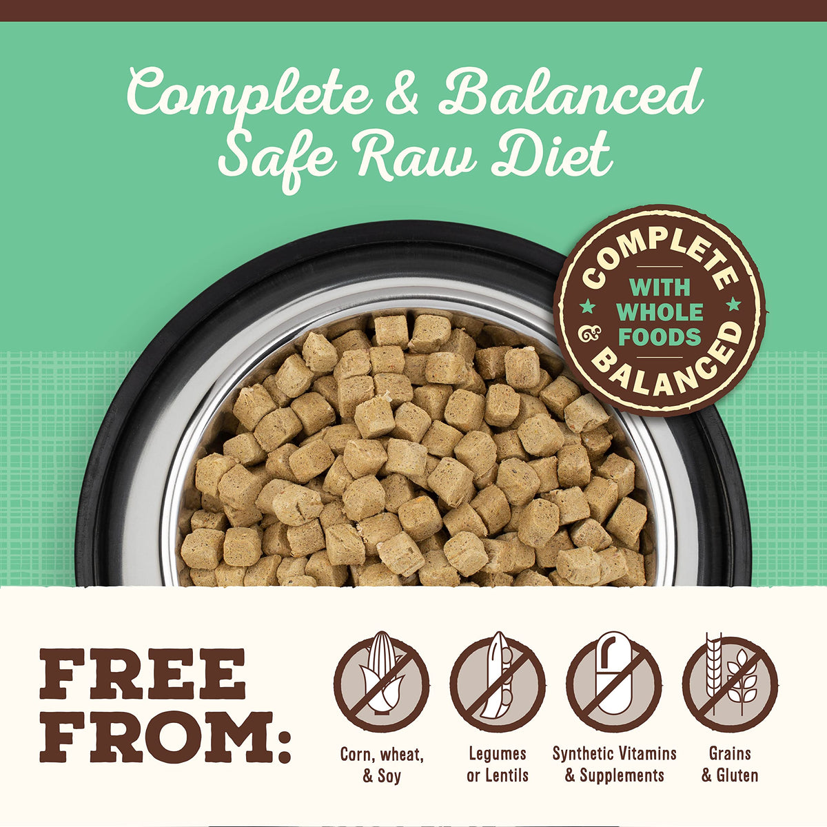 Freeze Dried Chicken Dog Food 16 oz L7415