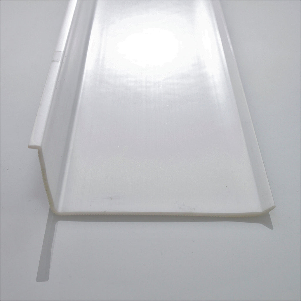 White Ribbed Acrylic Diffuser (L-Shaped, 24") H666791